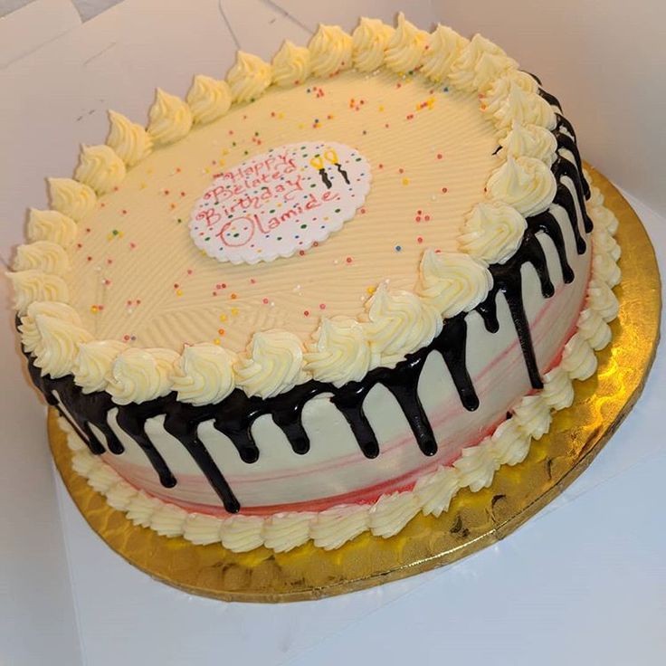 Iced Butter Cake 10 inches