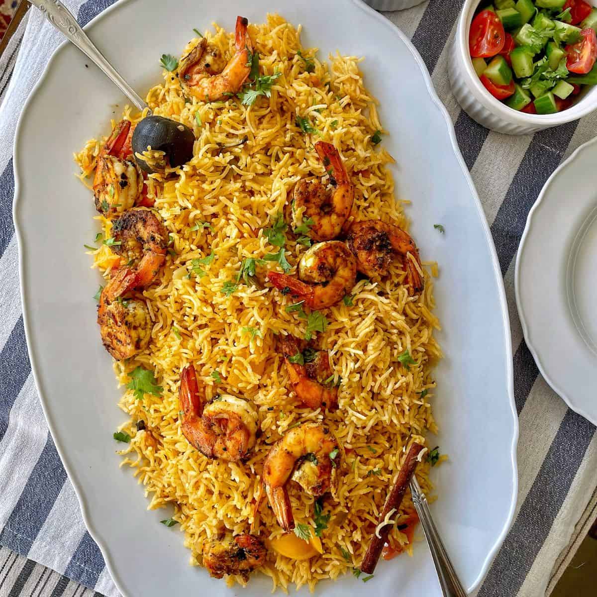 Seafood Jollof Rice